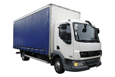 Car Hire Southampton - 7.5 Tonne Curtain Side Truck - Truck hire Southampton
