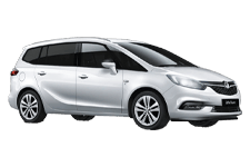 Car Hire Southampton - Vauxhall Zafira 7-Seater - Minibus hire Southampton